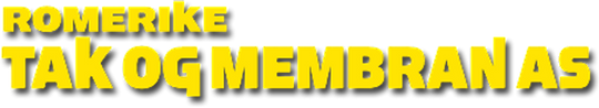 Logo, Romerike Tak og Membran AS